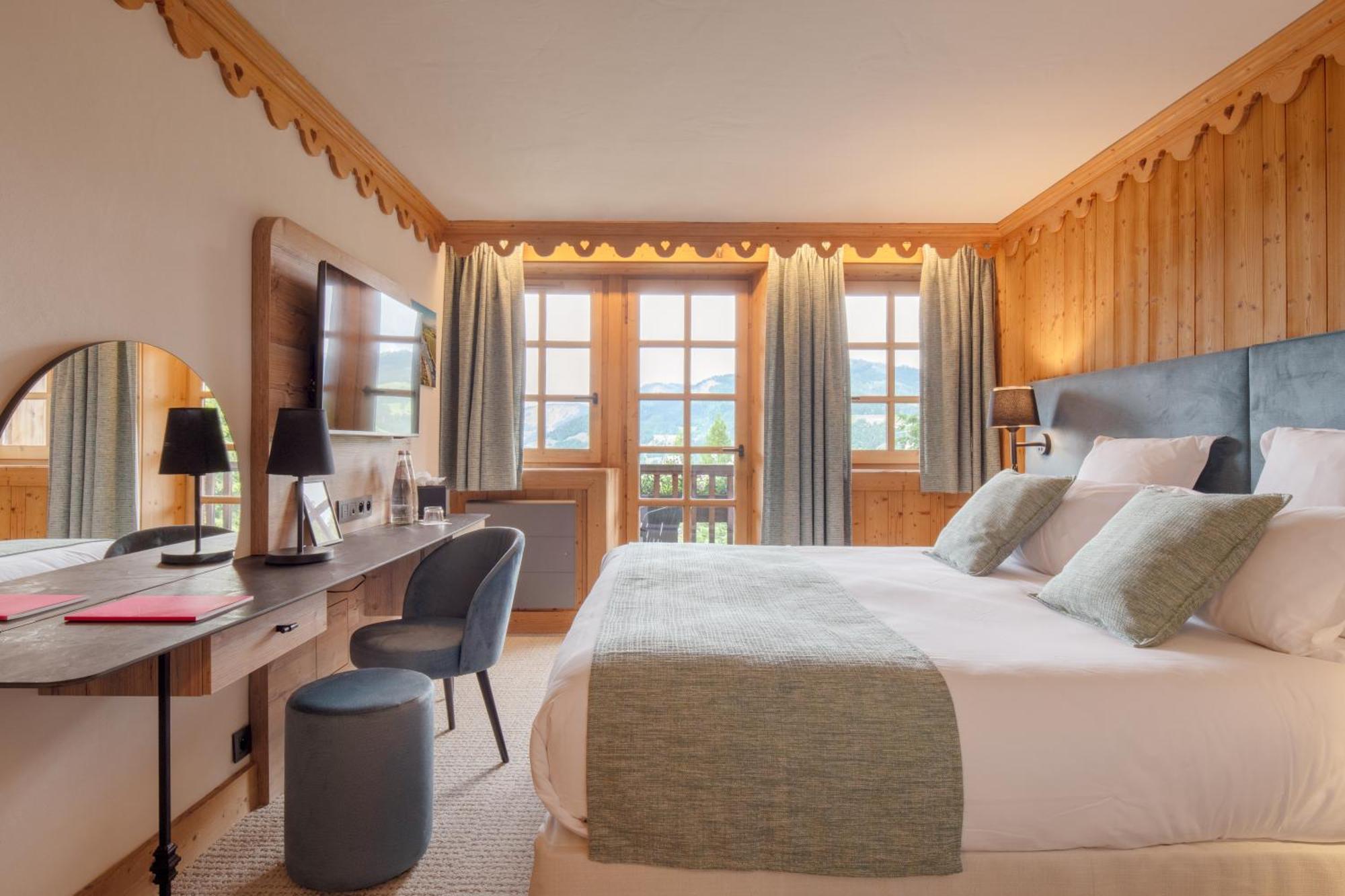 Отель La Ferme Du Golf Межев Экстерьер фото